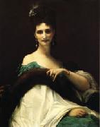 Alexandre  Cabanel La Comtesse de Keller oil painting reproduction